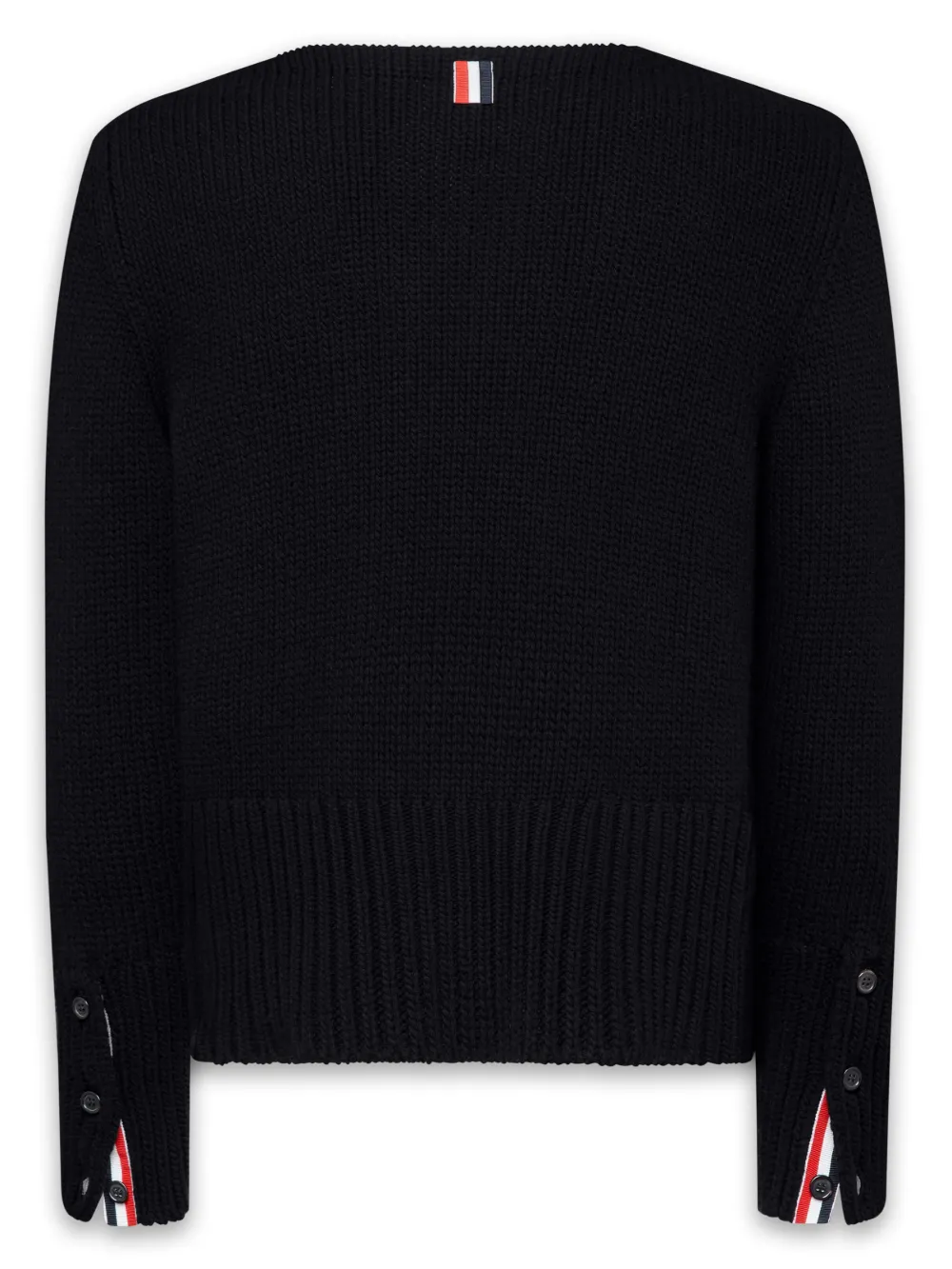 slogan-print sweater