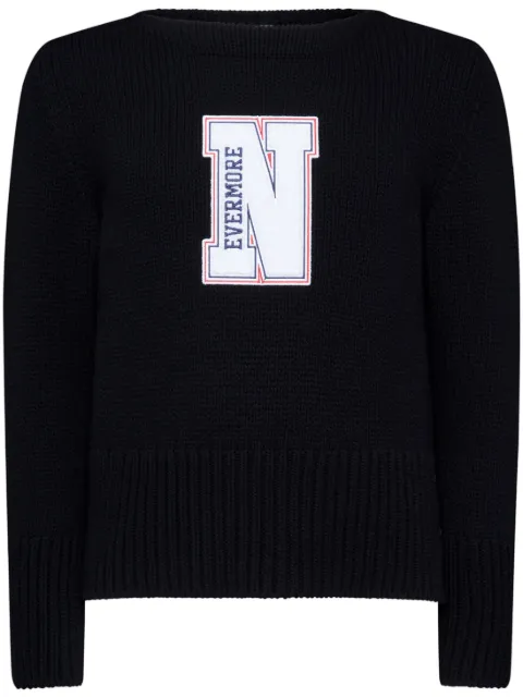 Thom Browne slogan-print sweater