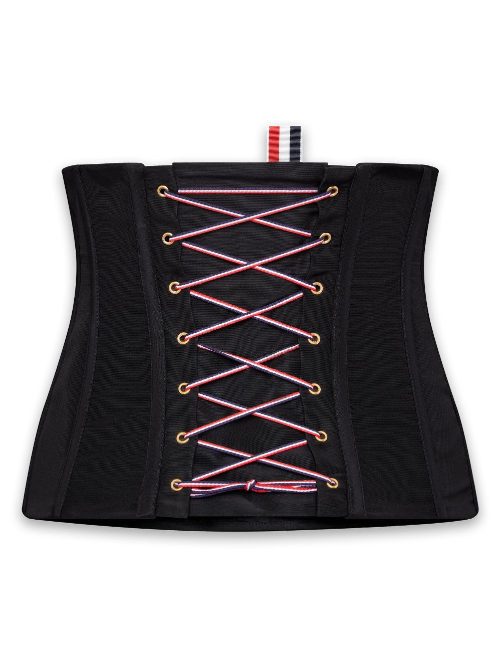 THOM BROWNE LACE-UP CORSET 