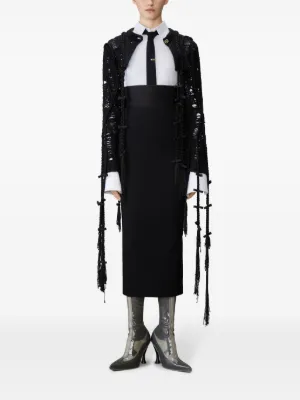 最終値下げTHOM BROWNE コレクションピース ラビットファーコート 羽の鳥 | Thom Browne