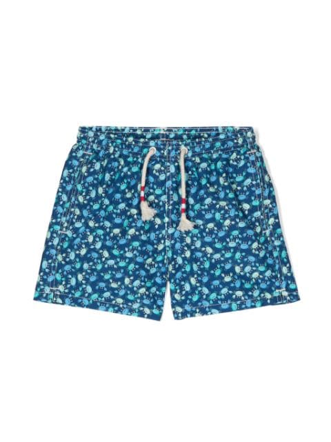 MC2 Saint Barth crab-print swim shorts