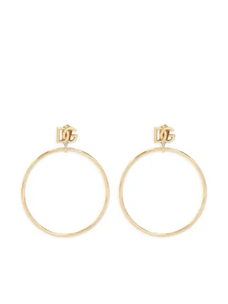 DGロゴフープピアス ドルチェ＆ガッバーナ DOLCE&GABBANA ピアス メンズ リング