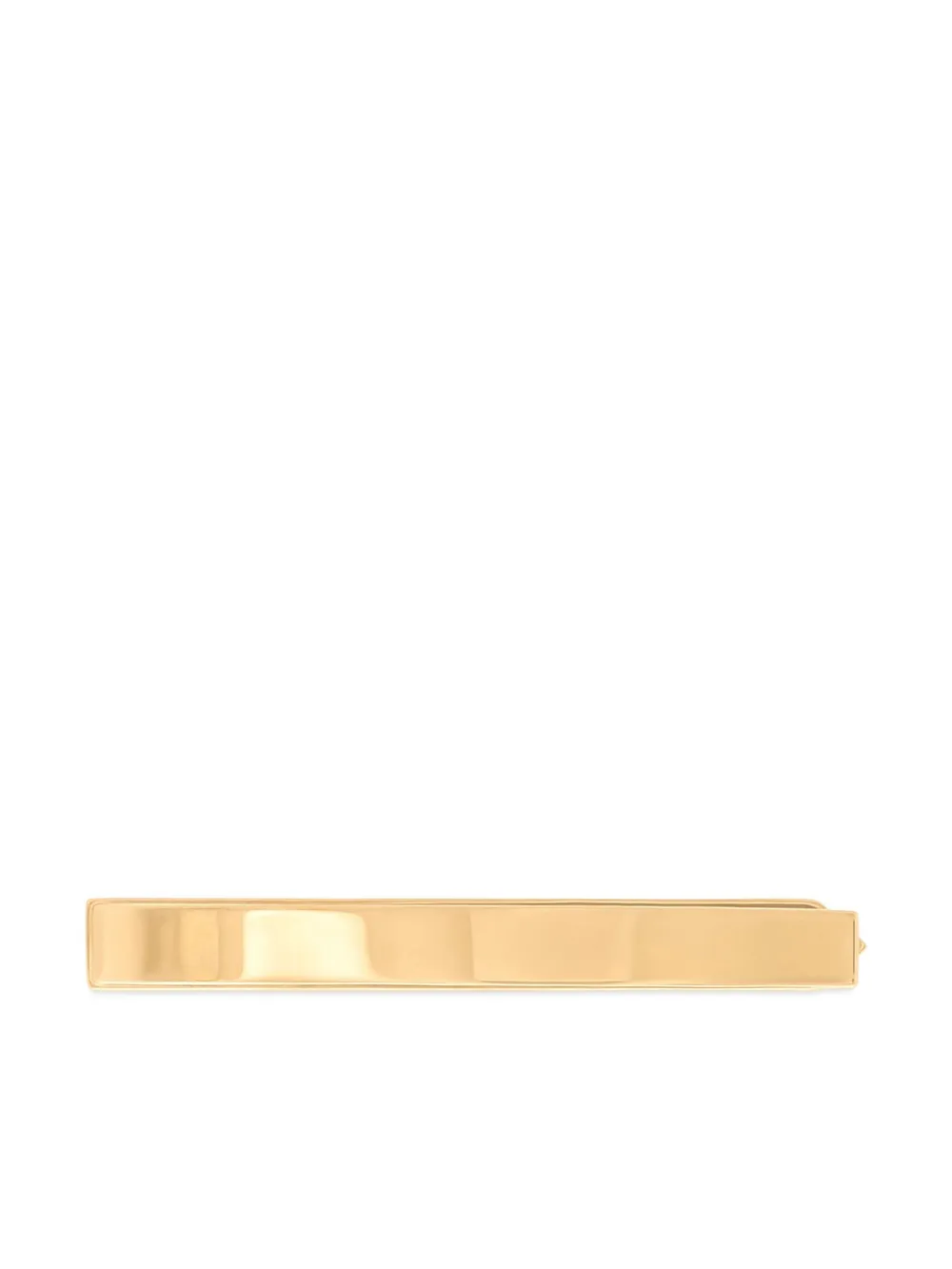 Dolce & Gabbana Messing stropdasspeld met gegraveerd logo - Goud
