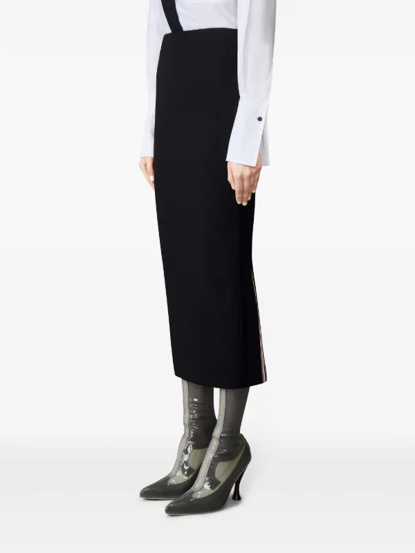 品質が完璧 | Skirt Hobble Wool Browne Thom Black FARFETCH | 社交ダンス