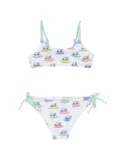 MC2 Saint Barth cartoon-print bikini - White