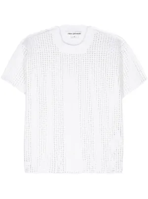 Junya Watanabe スパンコール Tシャツ | シルバートーン | FARFETCH JP