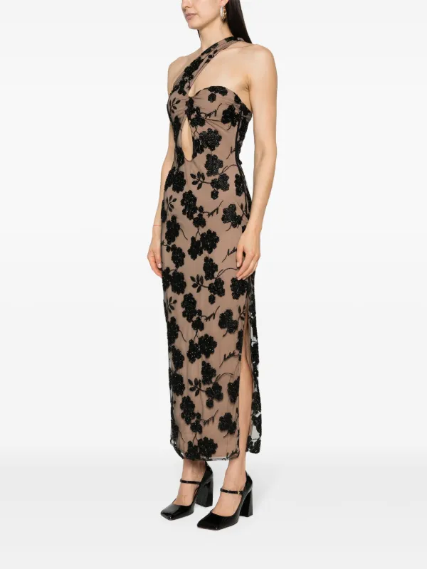 rotate birger christensen embroidered strapless midi dress ROTATE BIRGER CHRISTENSEN, Embroidered strapless midi dress New Wedding Dress Save 29%