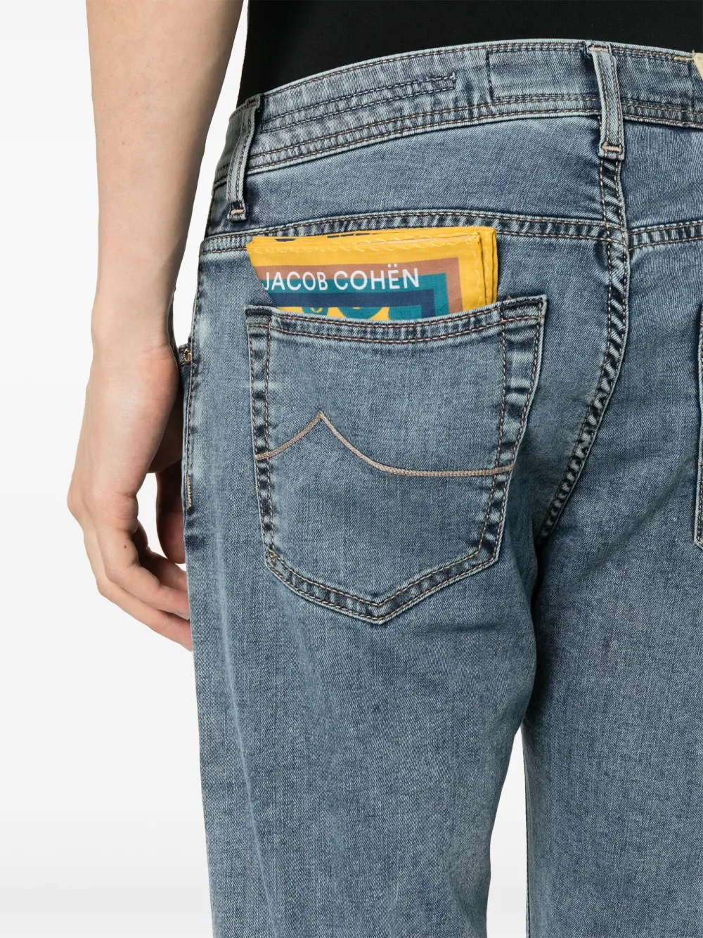 Jacob Cohën Slim-fit jeans Blauw