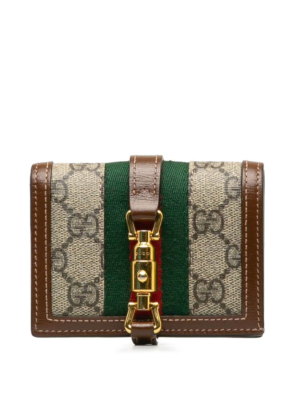Pre-owned Gucci 2016-2022 Jackie 1961 Walelt In Brown