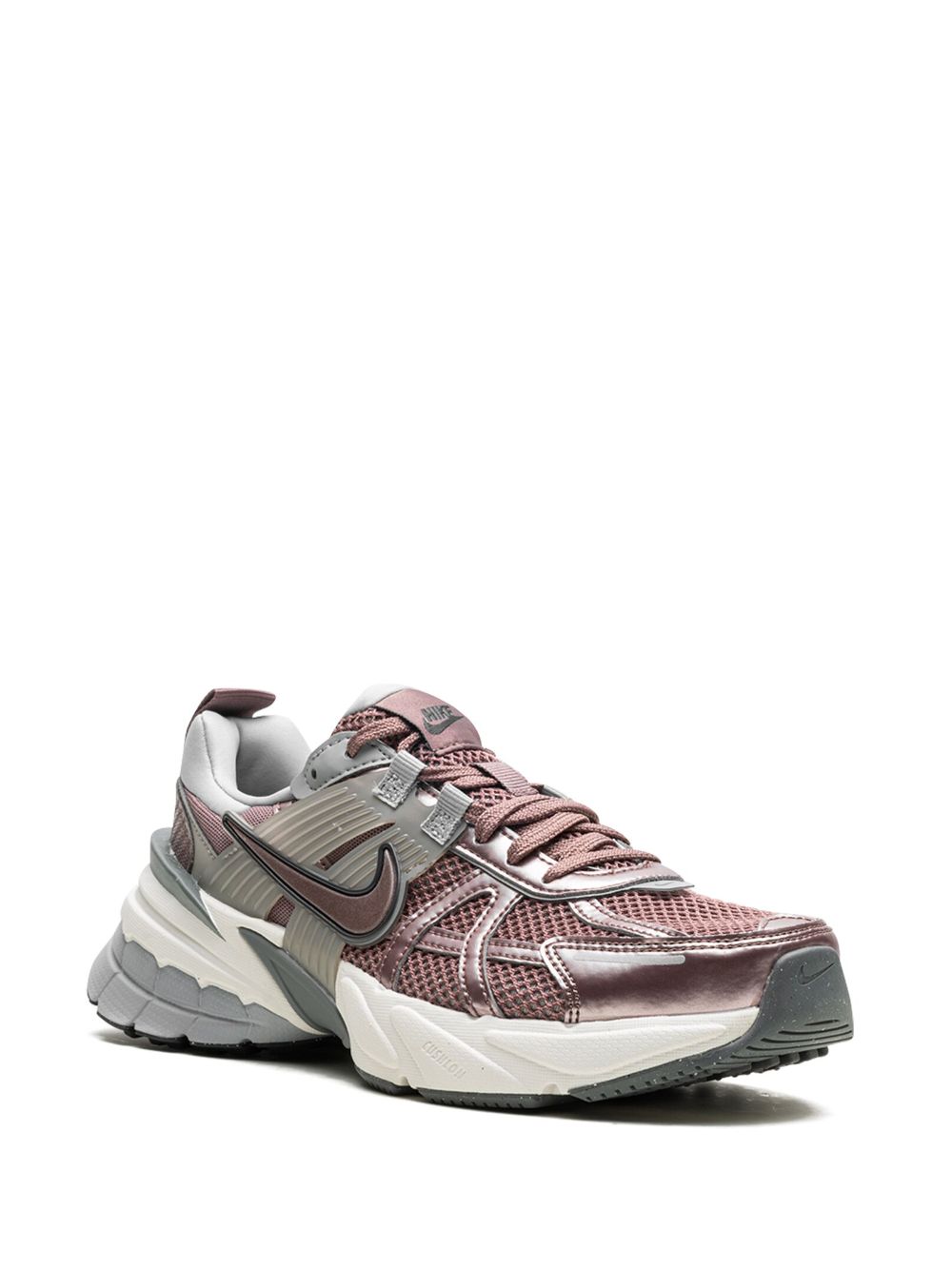 Shop Nike V2k Run "smokey Mauve" Sneakers In 褐色