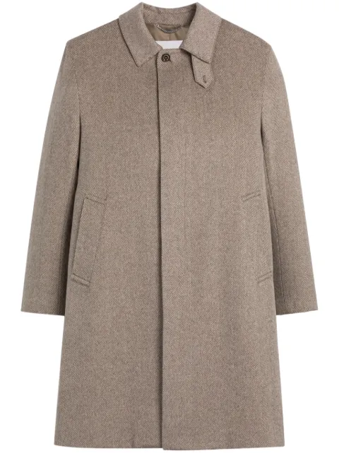 Mackintosh Dunkeld herringbone coat