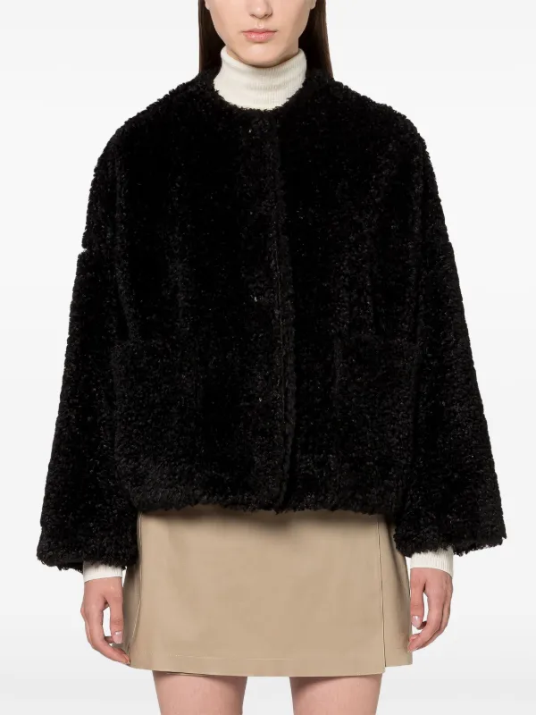 Mackintosh エコファー ジャケット | ブラック | FARFETCH JP