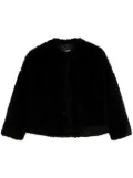 Mackintosh faux-fur jacket - Black