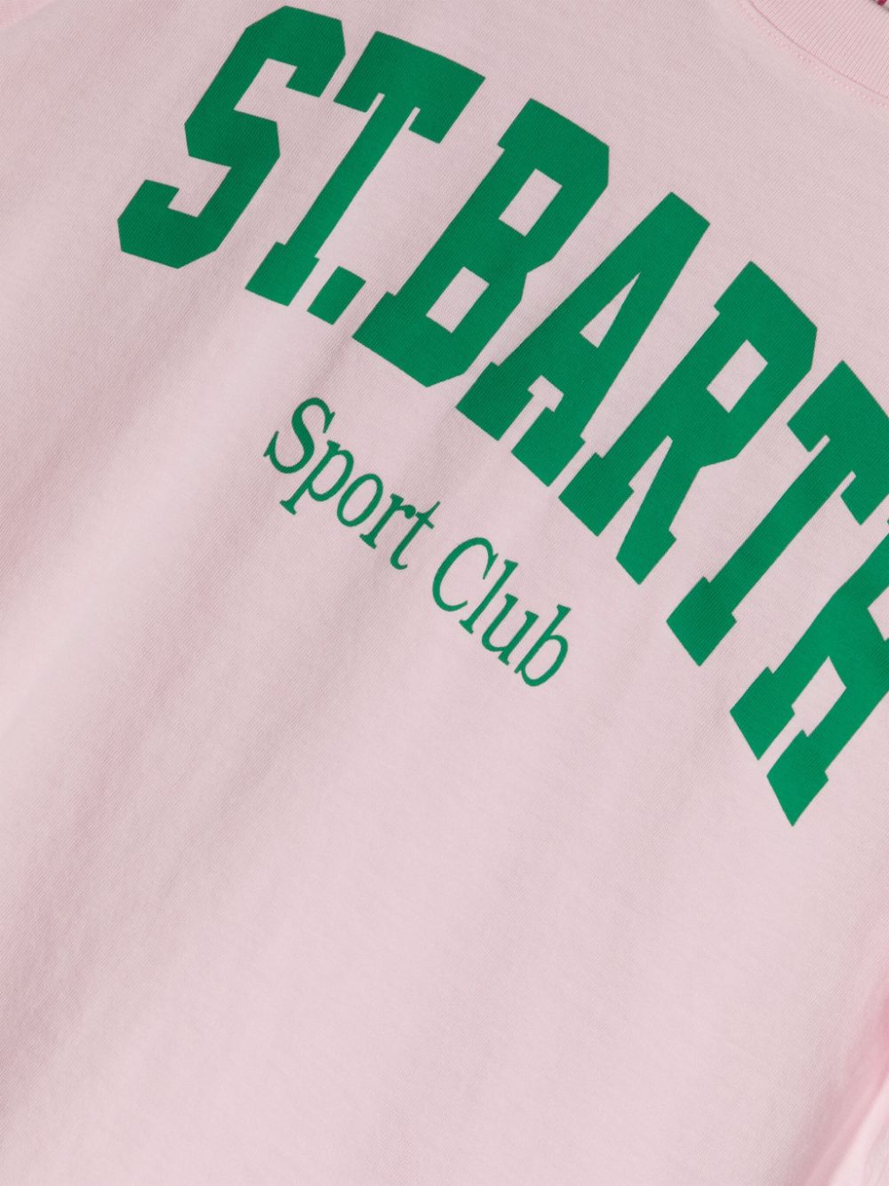 Shop Mc2 Saint Barth Elly Cotton T-shirt In Rosa