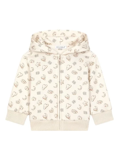 Dolce & Gabbana Kids graphic-print hoodie