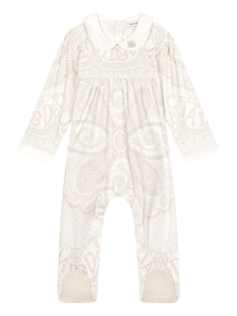 Dolce & Gabbana Kids set de mameluco Interlocking