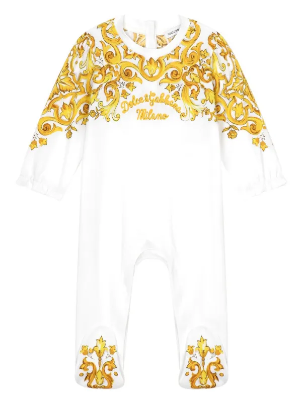 Dolce Gabbana Kids Majolica-print Gift Set White FARFETCH BE
