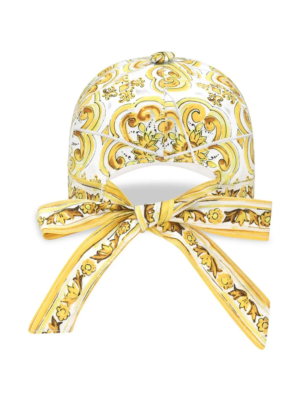 Dolce & Gabbana Kids Pet met print Geel