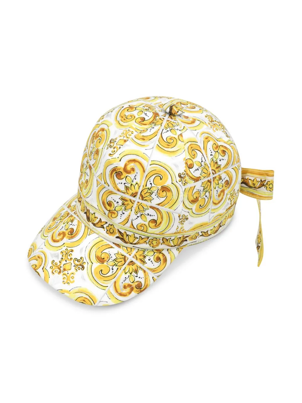 dolce&gabbanakids Dolce & Gabbana Kids Pet met print - Geel
