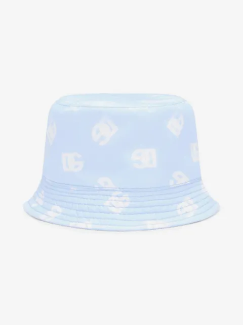 Dolce & Gabbana Kids logo-print bucket hat