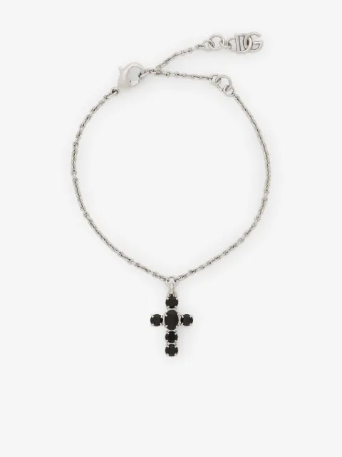 Dolce & Gabbana bracelet à pendentif croix