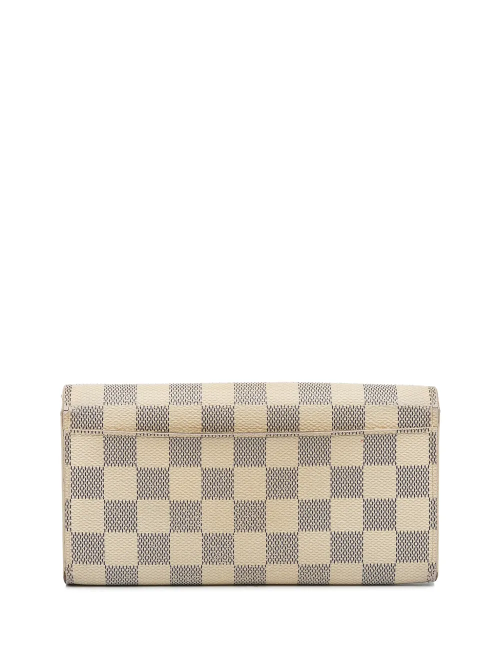 Louis Vuitton Pre-Owned 2015 Pre-Owned Louis Vuitton Damier Azur Portefeuille Sarah long wallets - Wit