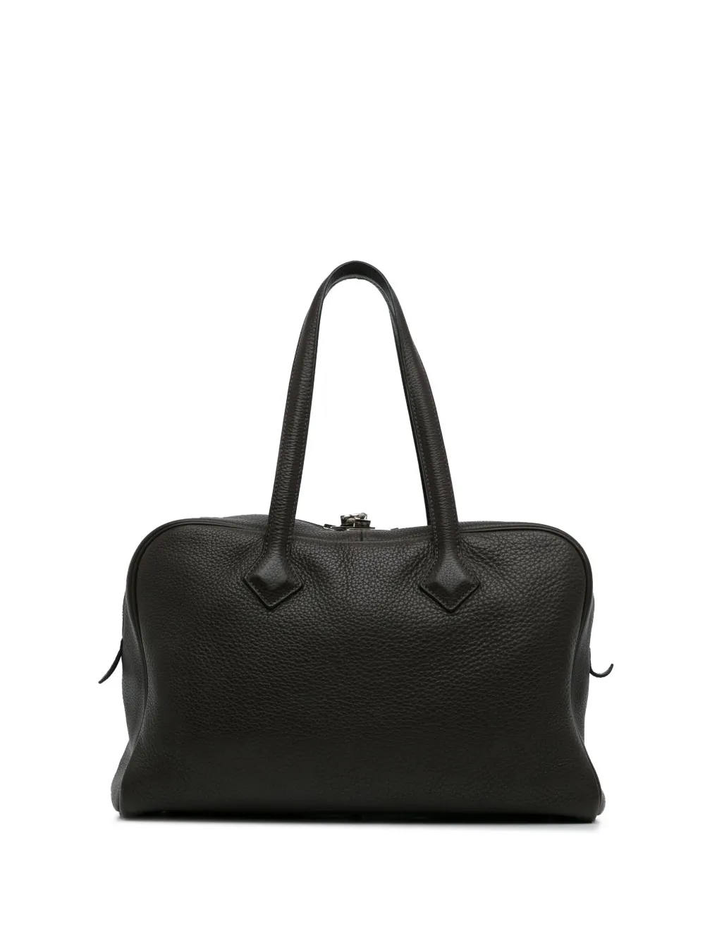Hermès Pre-Owned 2007 Pre-Owned Hermes Clemence Victoria II 35 handbag - Bruin