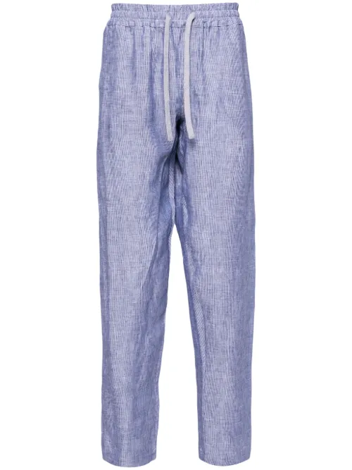 Pantalon fuselé Bonifacio à rayures - Fedeli - Modalova