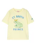 MC2 Saint Barth Kids SB Prince-print cotton T-shirt - Yellow