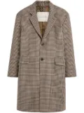 Mackintosh Humbie houndstooth coat - Brown