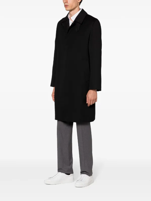 【新品未使用】MACKINTOSH DUNKELD EX Mackintosh Dunkeld Wool Coat | Black | FARFETCH JO