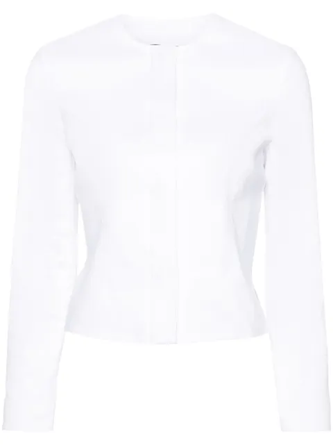 Theory peplum-hem cropped jacket