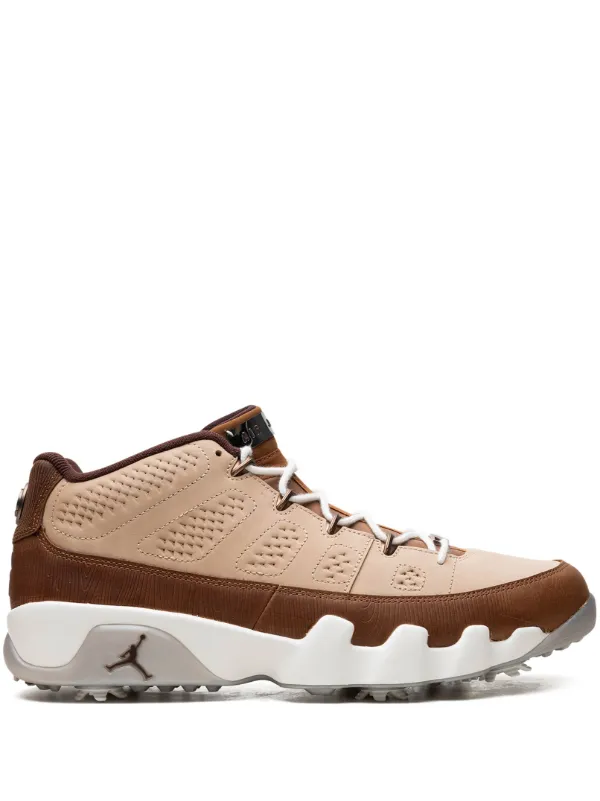 Jordan Air Jordan 9 Masters Golf Shoes Brown FARFETCH HK