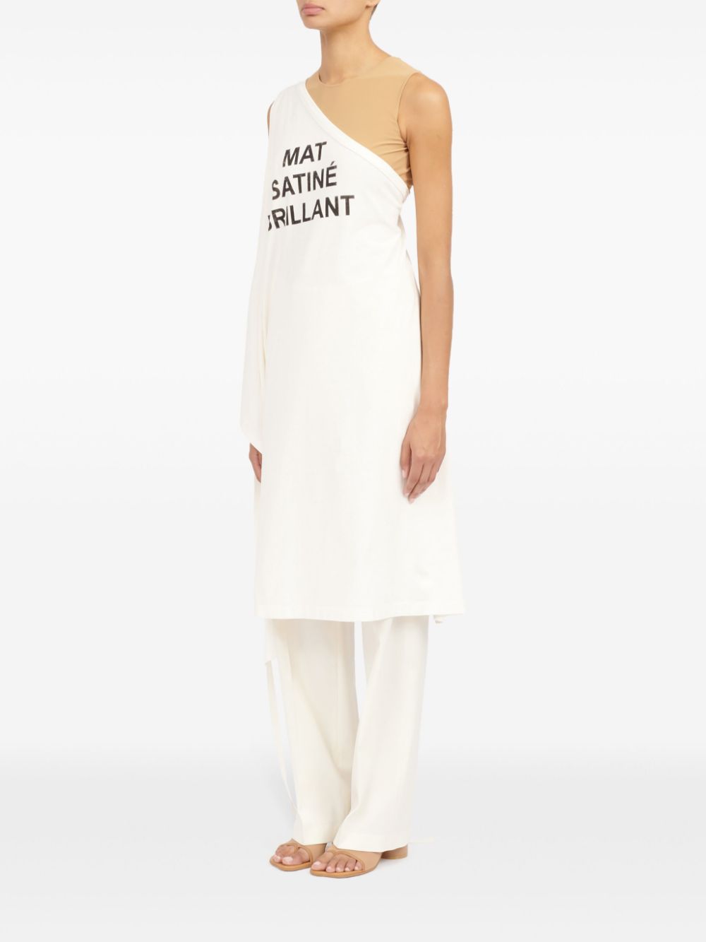 MM6 Maison Margiela slogan-print cotton T-shirt Men