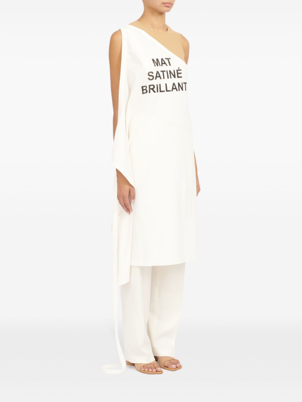 MM6 Maison Margiela slogan-print cotton T-shirt Men