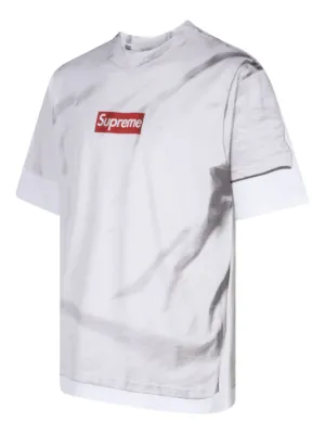 x MM6 Maison Margiela box logo T-shirt 4
