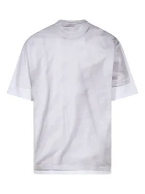 x MM6 Maison Margiela box logo T-shirt 3