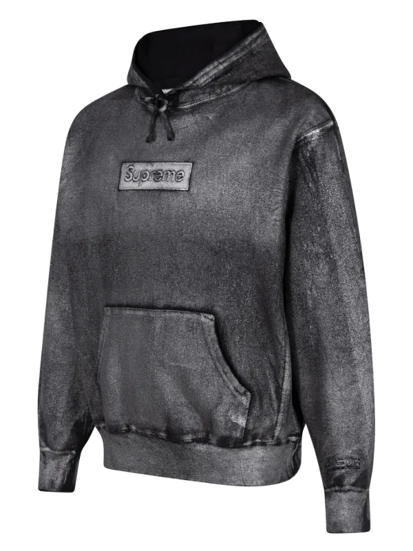 Supreme x MM6 Maison Margiela Foil Box Logo Hoodie - Farfetch