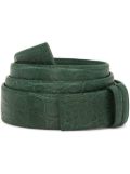 Dolce & Gabbana crocodile-embossed belt - Green