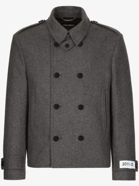 Dolce & Gabbana double-breasted peacoat
