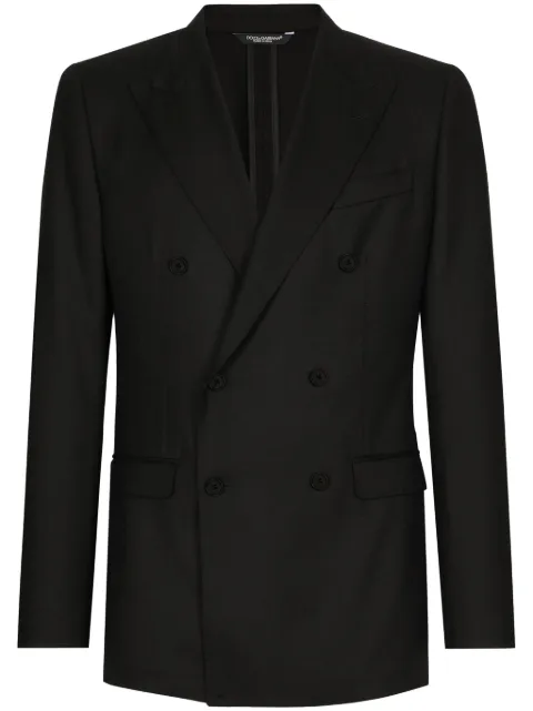 Dolce & Gabbana chamarra con doble botonadura