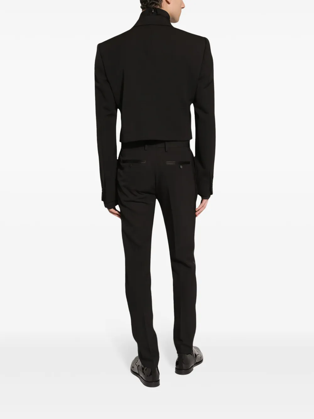 Dolce & Gabbana Blazer met dubbele rij knopen Zwart