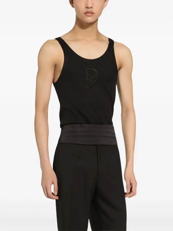 Dolce & Gabbana ラウンドネック タンクトップ | ブラック