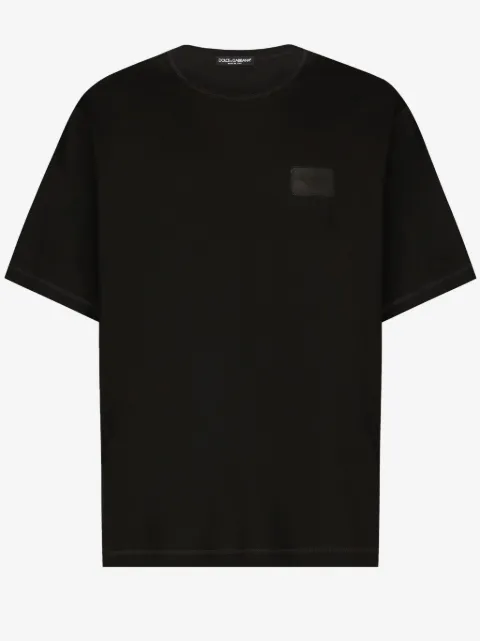 Dolce & Gabbana playera con etiqueta del logo