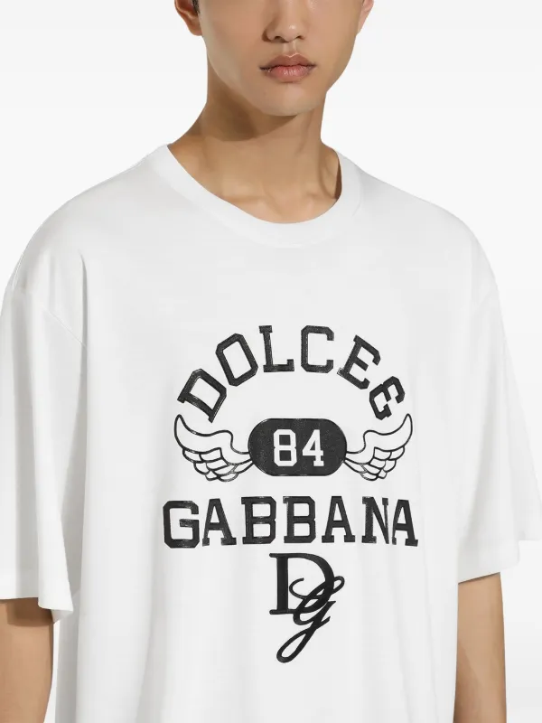 レビュー高評価アイテム特集｜ファッション通販 Gabbana & Dolce Logo FARFETCH | White | t-shirt Print トップス
