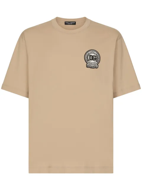 Dolce & Gabbana playera con logo DG bordado