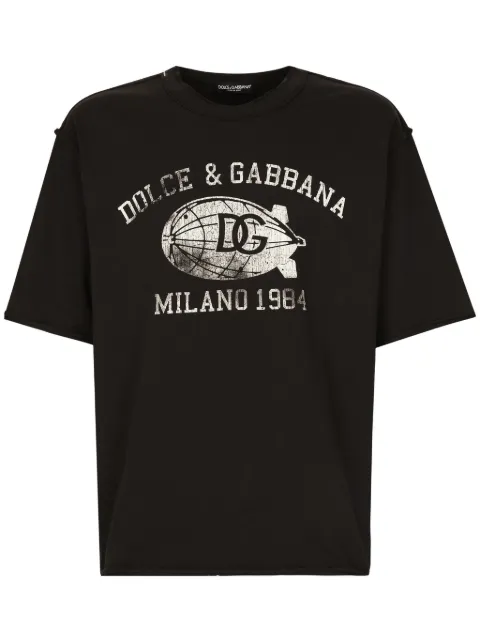 Dolce & Gabbana playera con logo estampado
