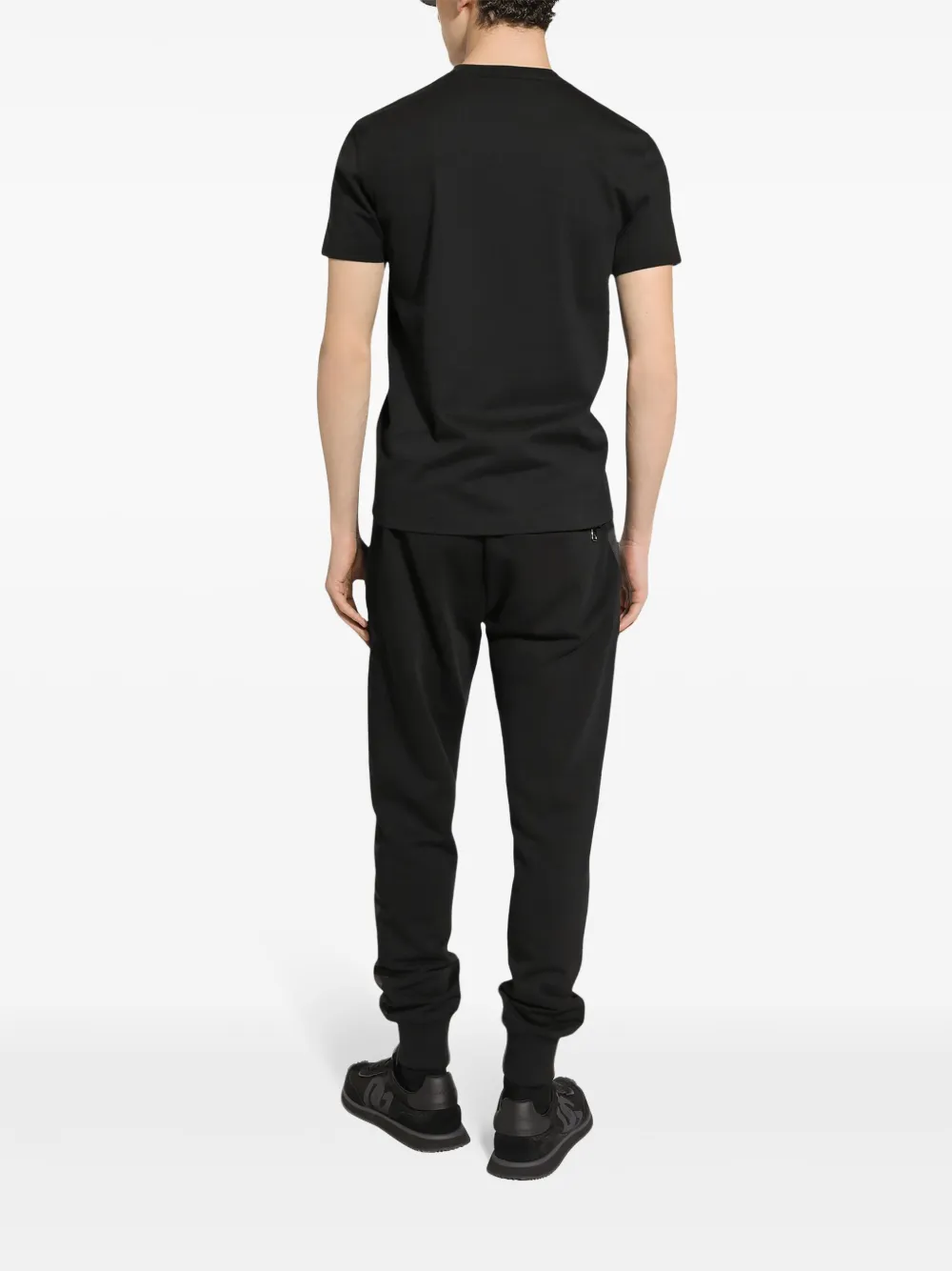 Dolce & Gabbana Katoenen T-shirt Zwart