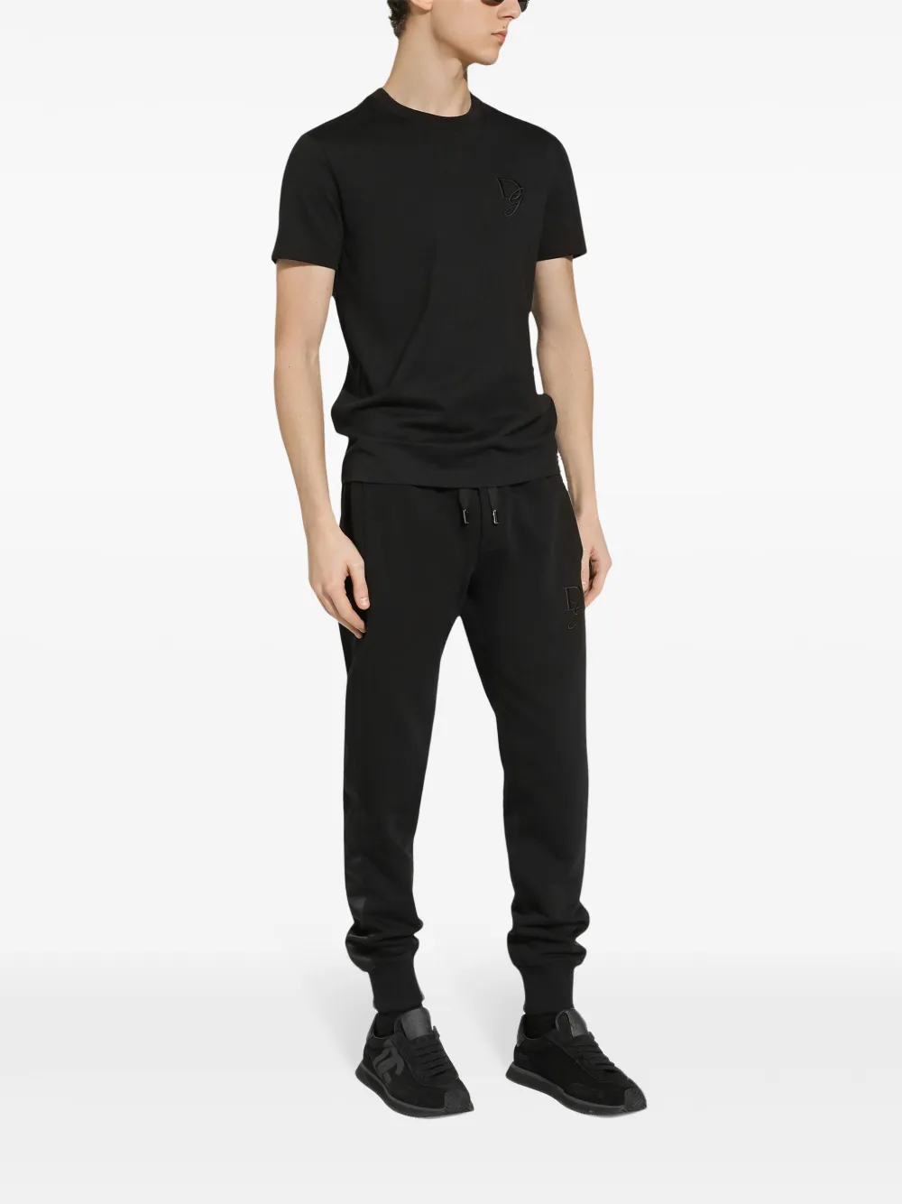 Dolce & Gabbana Katoenen T-shirt Zwart