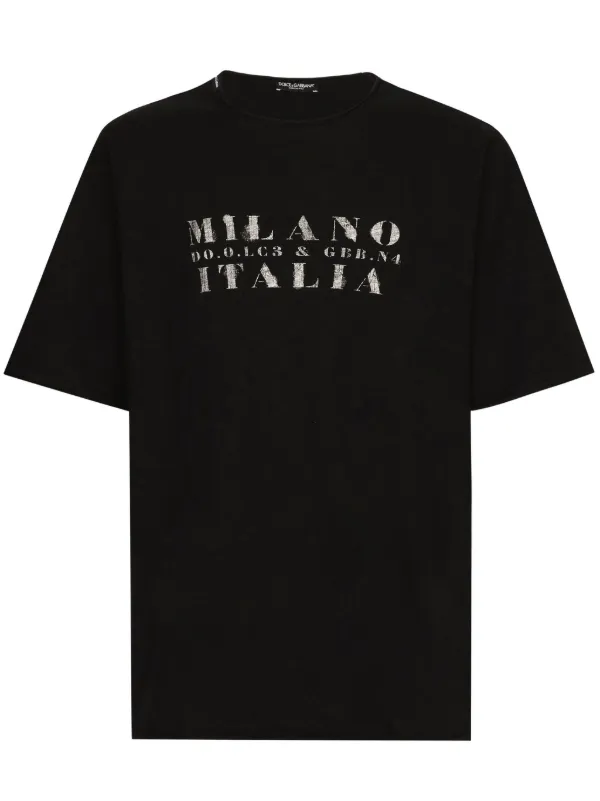 Dolce & Gabbana ロゴ Tシャツ | ブラック | FARFETCH JP